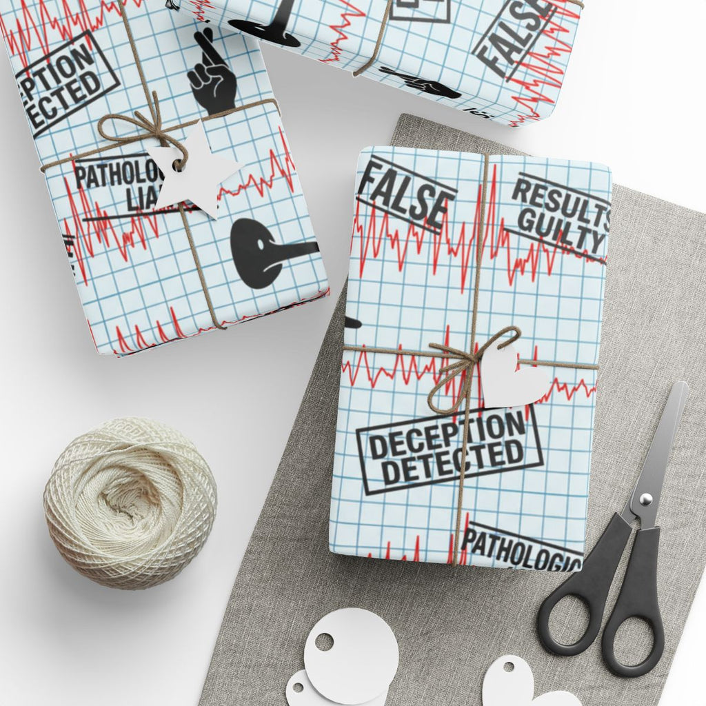 Polygraph Patterned Wrapping Paper for Unique Gifts