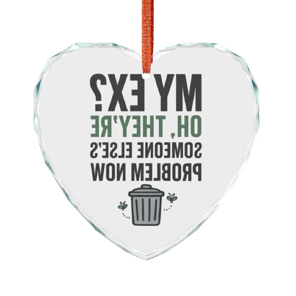 Funny Heart Shaped Ornament for Ex Problem