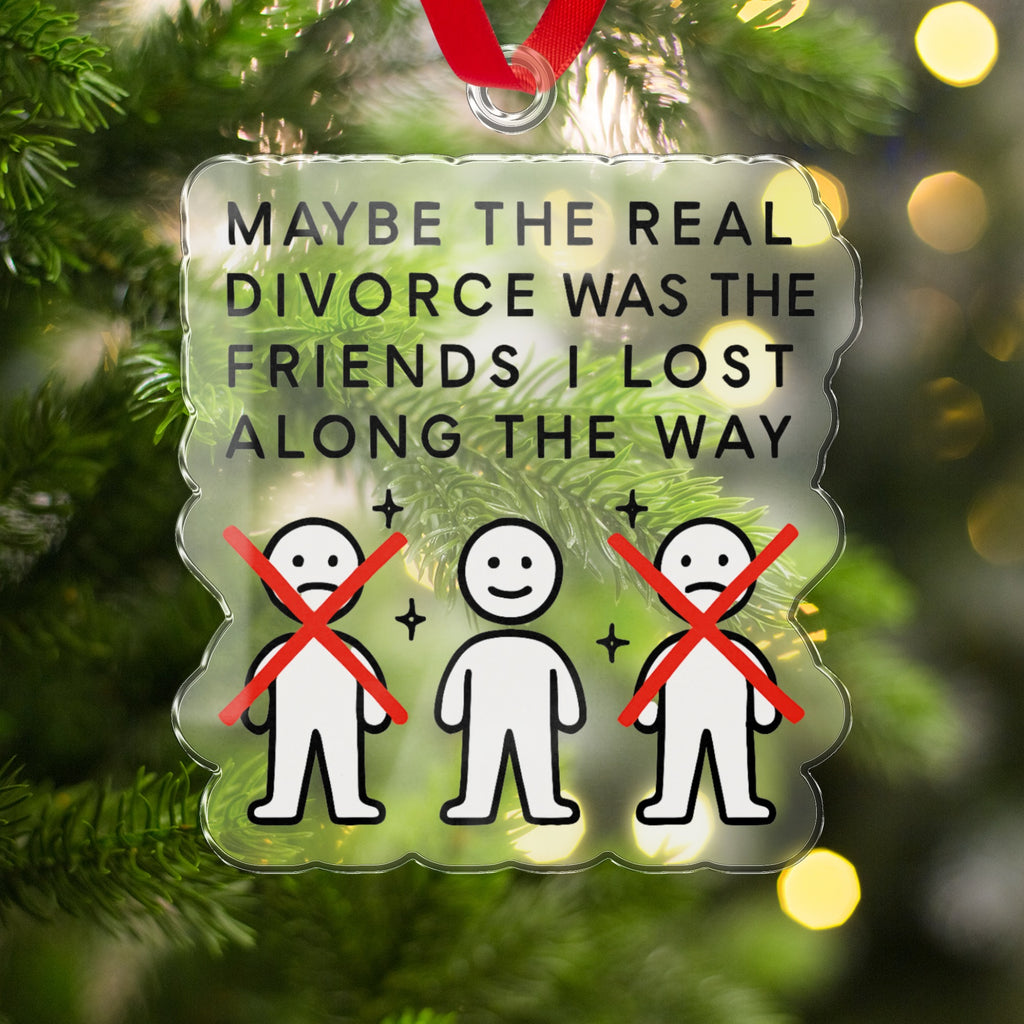 Maybe Real Divorce Was Friends Lost Along Way product