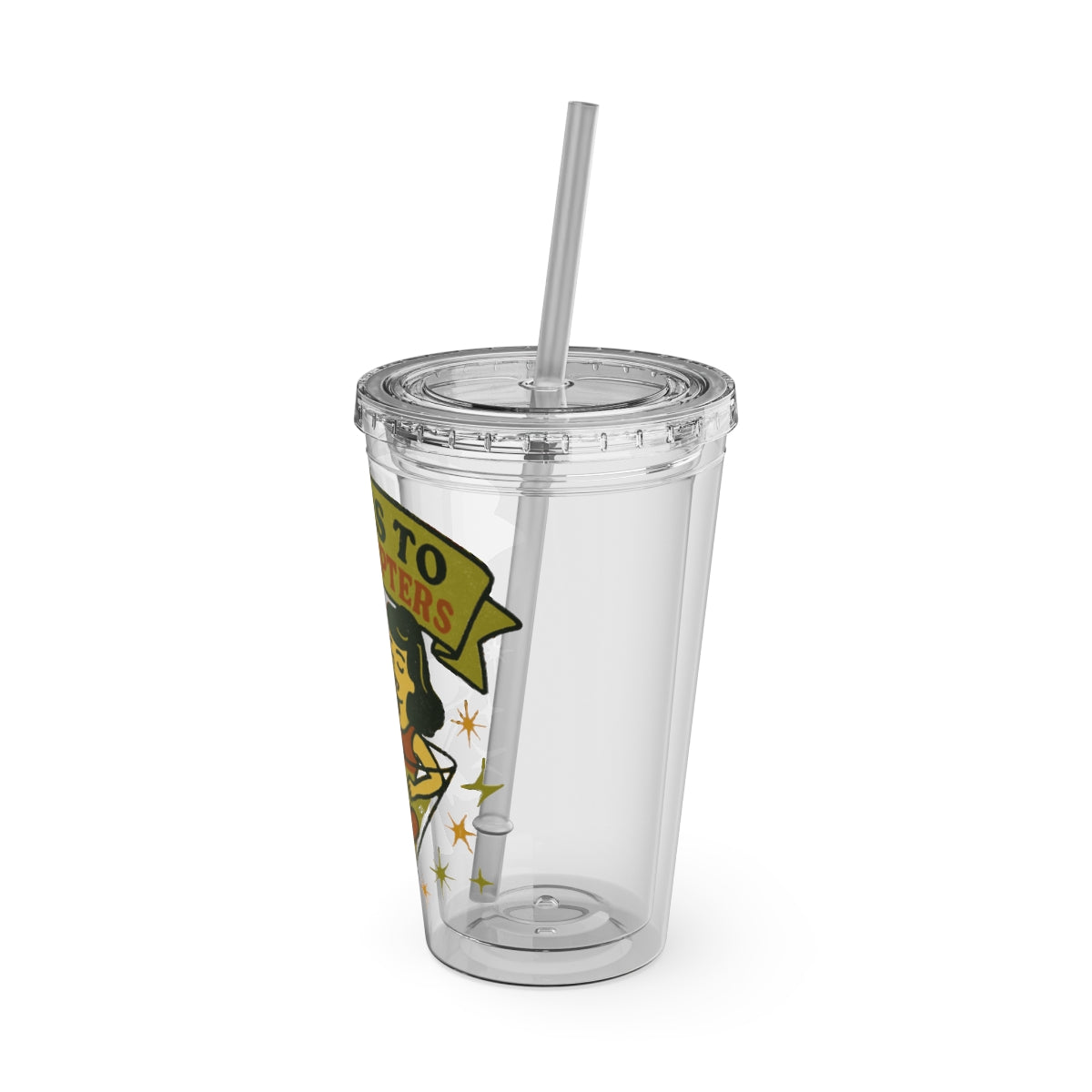 Cheers To The Years Confetti Design Tumbler