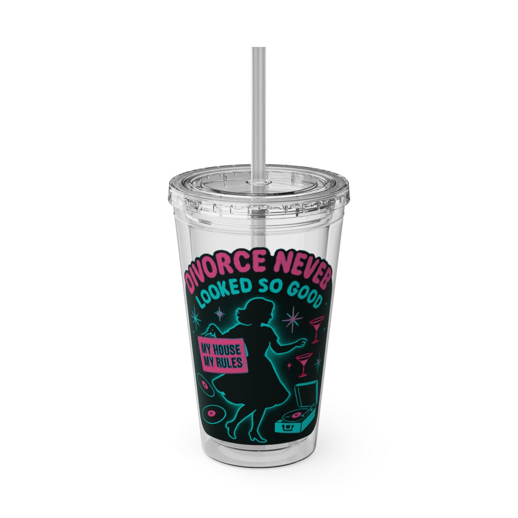 Divorce Never Looked So Good Travel Tumbler
