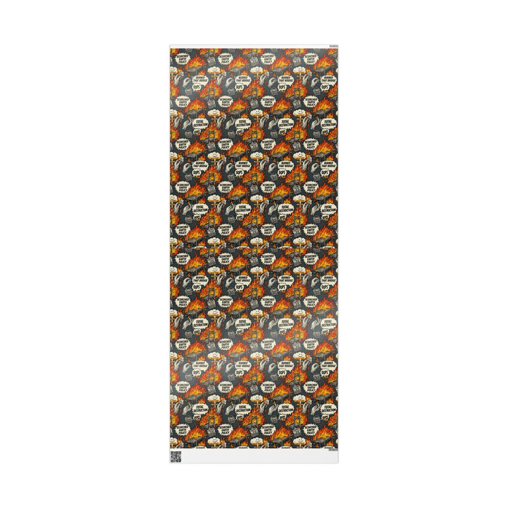 Halloween Spooky Fun Decorative Gift Wrapping Paper