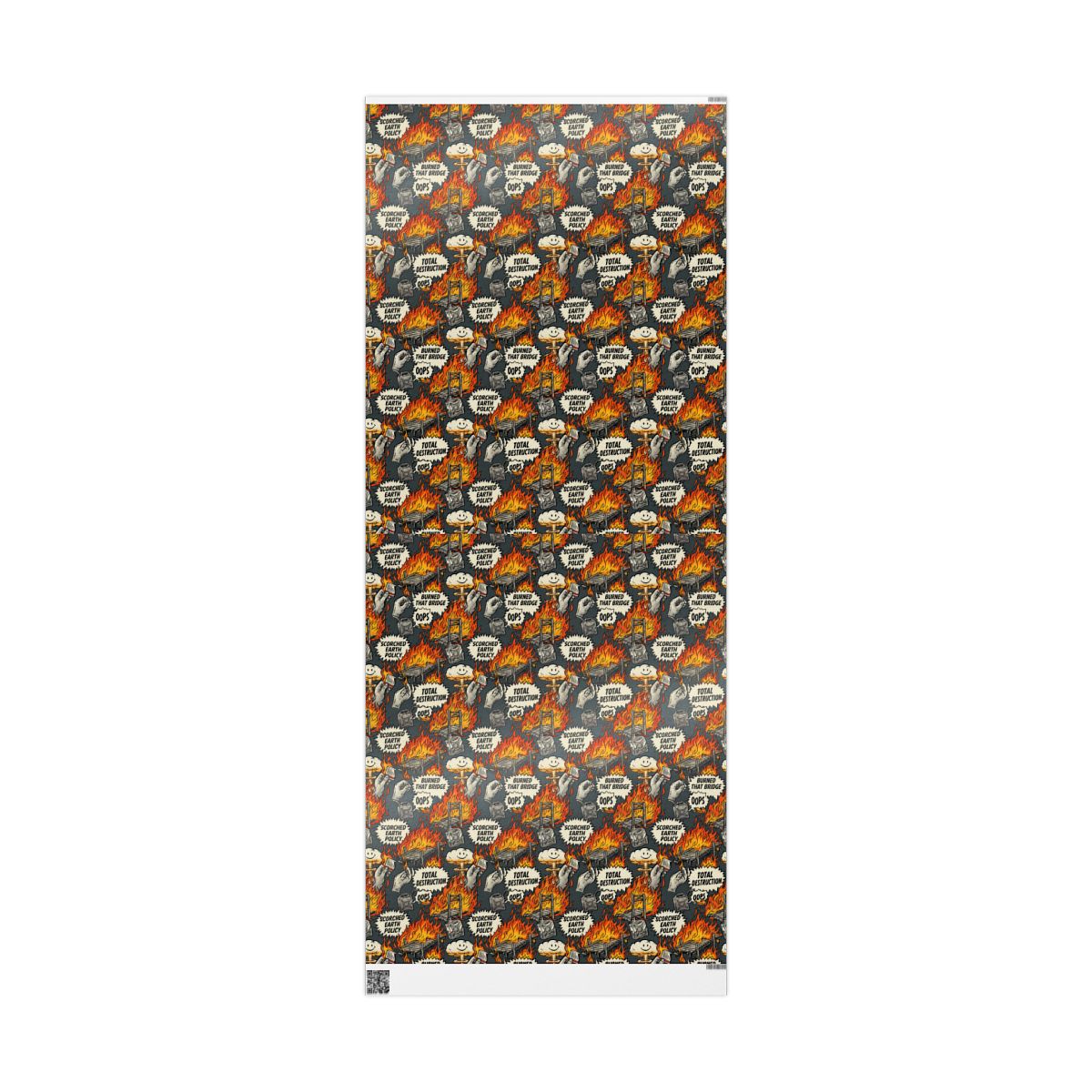 Halloween Spooky Fun Decorative Gift Wrapping Paper