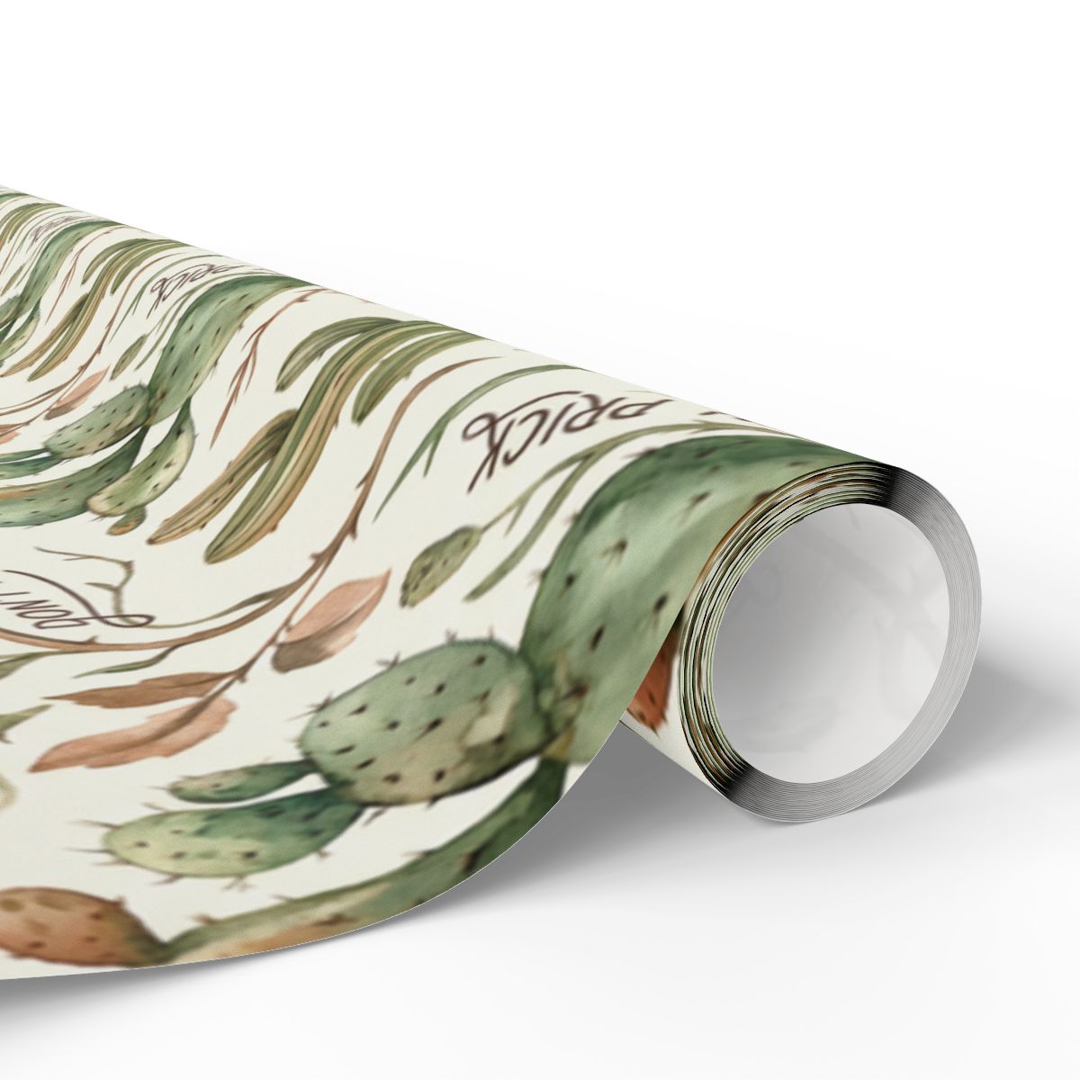 Cactus-Themed Decorative Wallpaper Roll Product