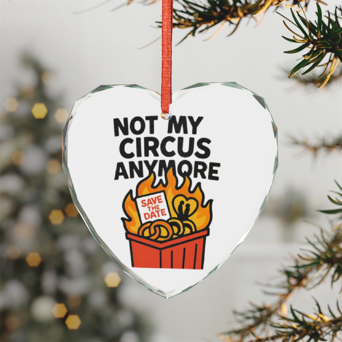 Not My Circus Anymore Save The Date product