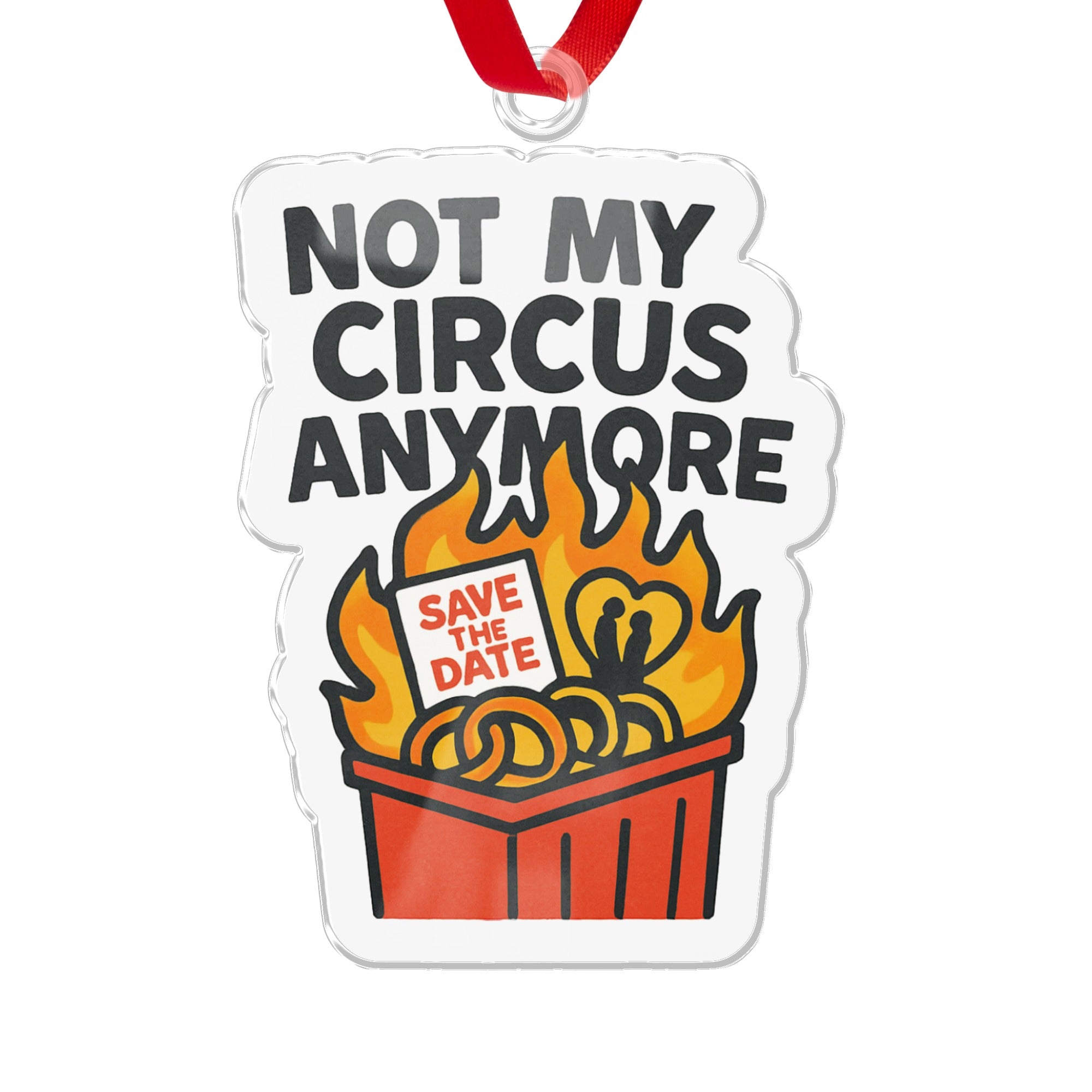 Not My Circus Anymore Save The Date product