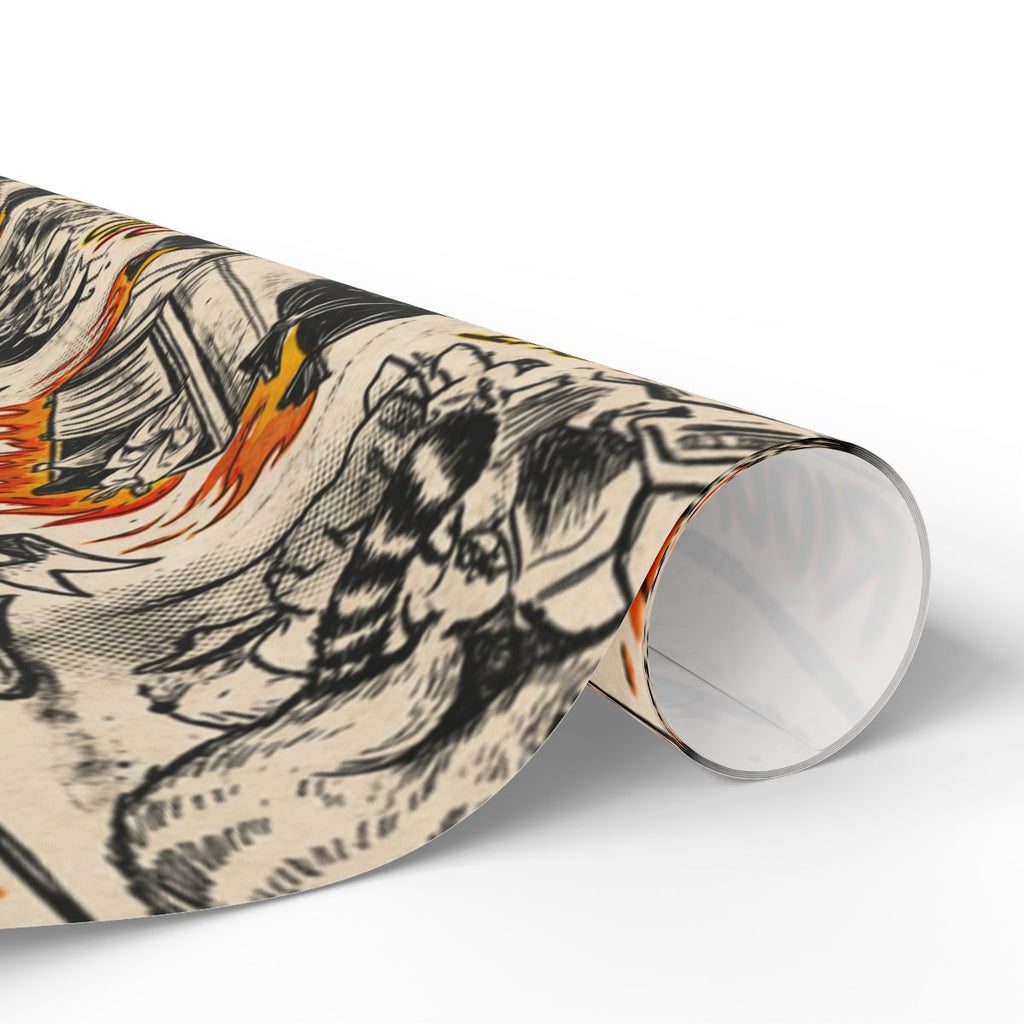 Bold Artistic Vibrant Tattoo Inspired Design Poster