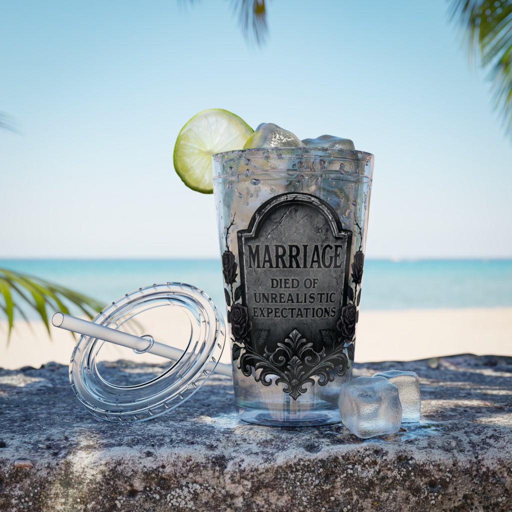 Marriage Died Of Unrealistic Expectations Tumbler