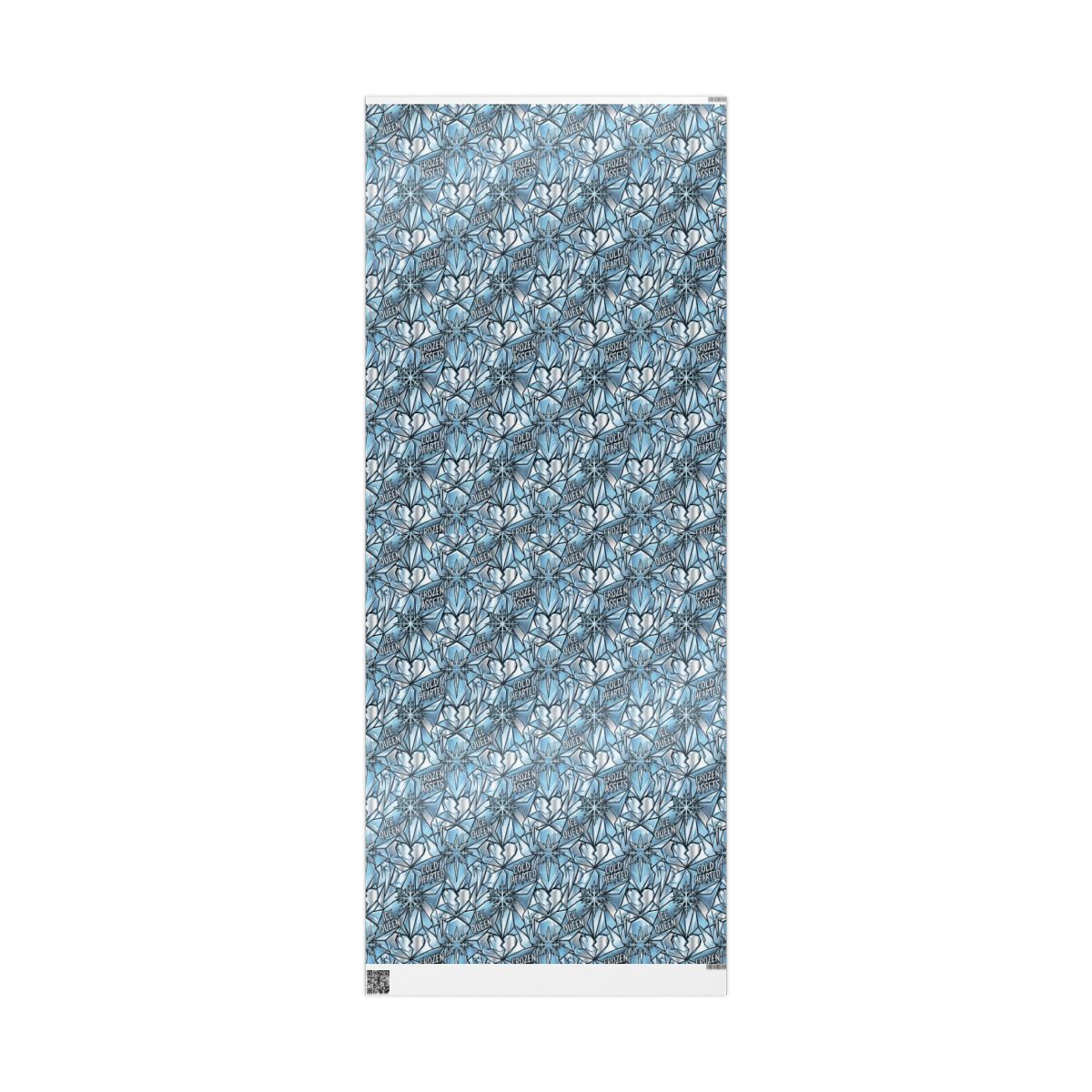 Elegant Floral Design Light Blue Decorative Product