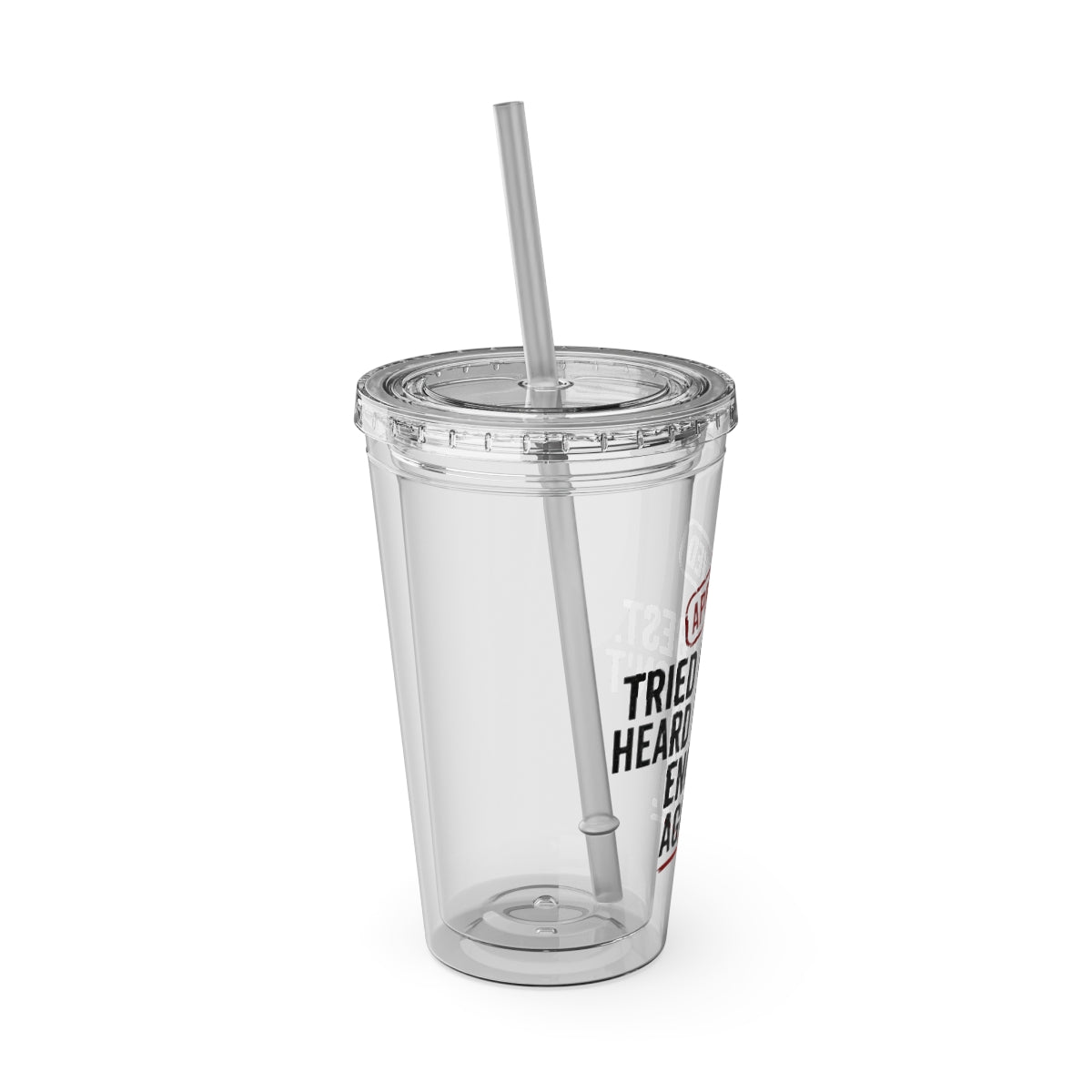 Funny Tired Heavily Employed Adult Beverage Tumbler