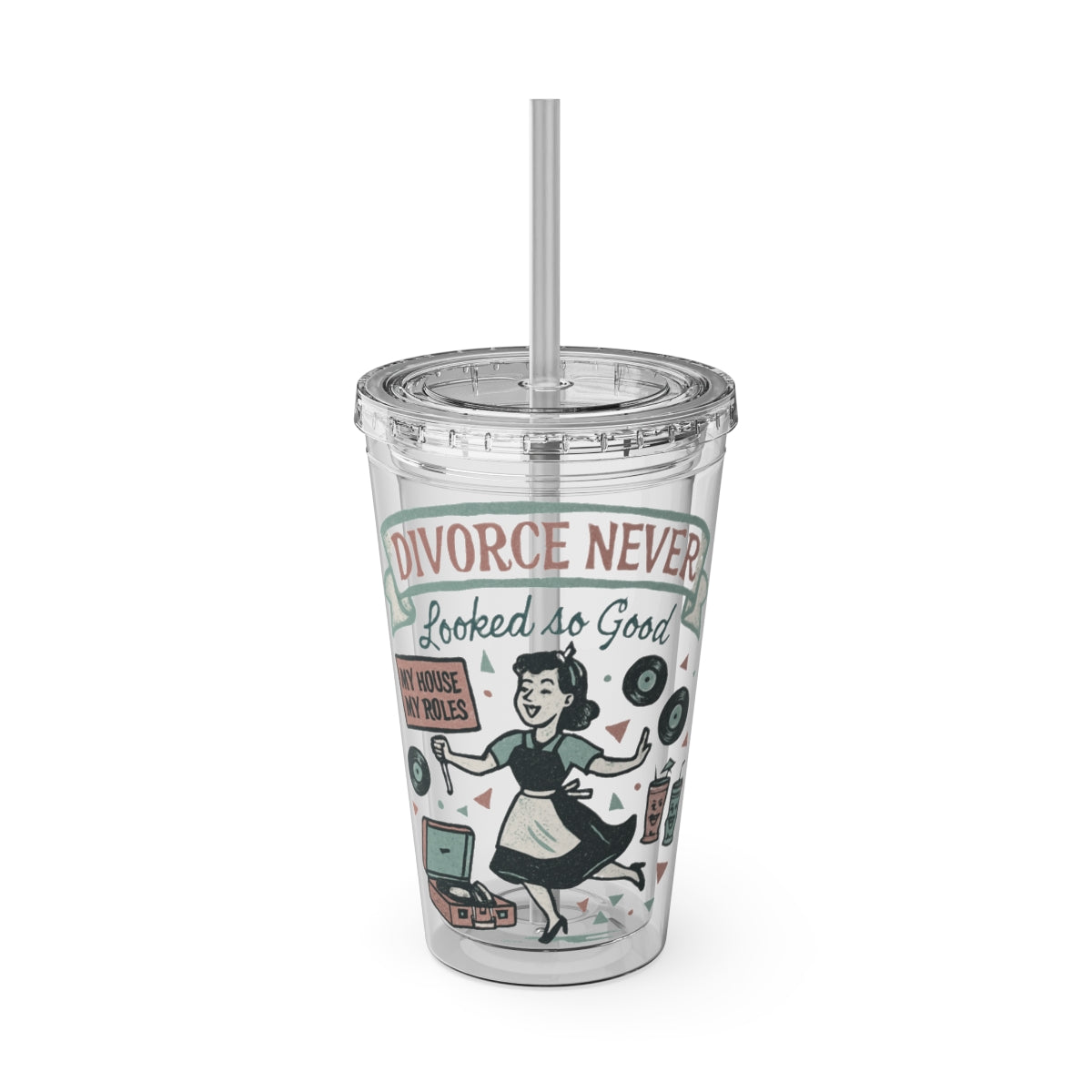 Divorce Never Looked So Good Funny Tumbler Cup