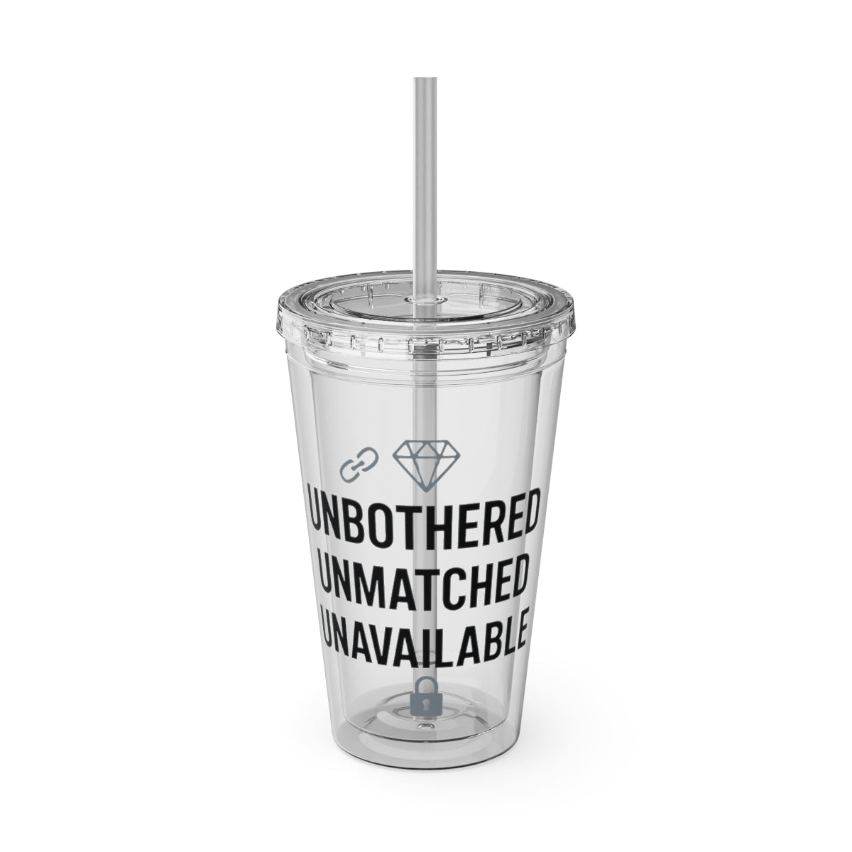 Unbothered Unmatched Unavailable Insulated Tumbler