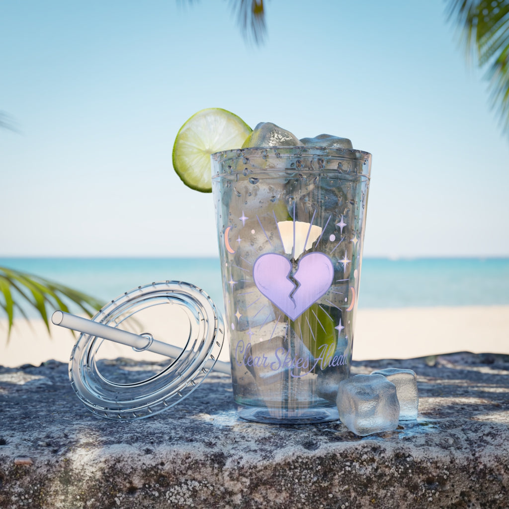 Clear Shes Alive Tumbler For Refreshing Drinks