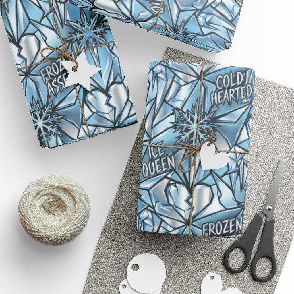 Frozen Ice Queen Cold Hearted Wrapping Paper Product