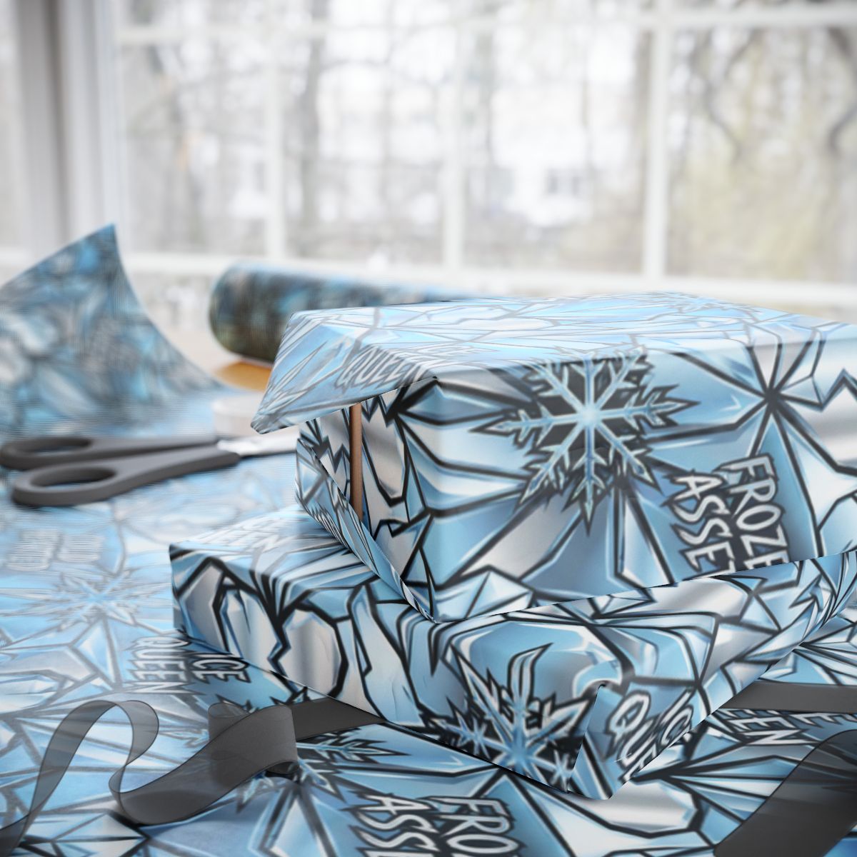 Frozen Asset Wrapping Paper Gift Wrap for All Seasons