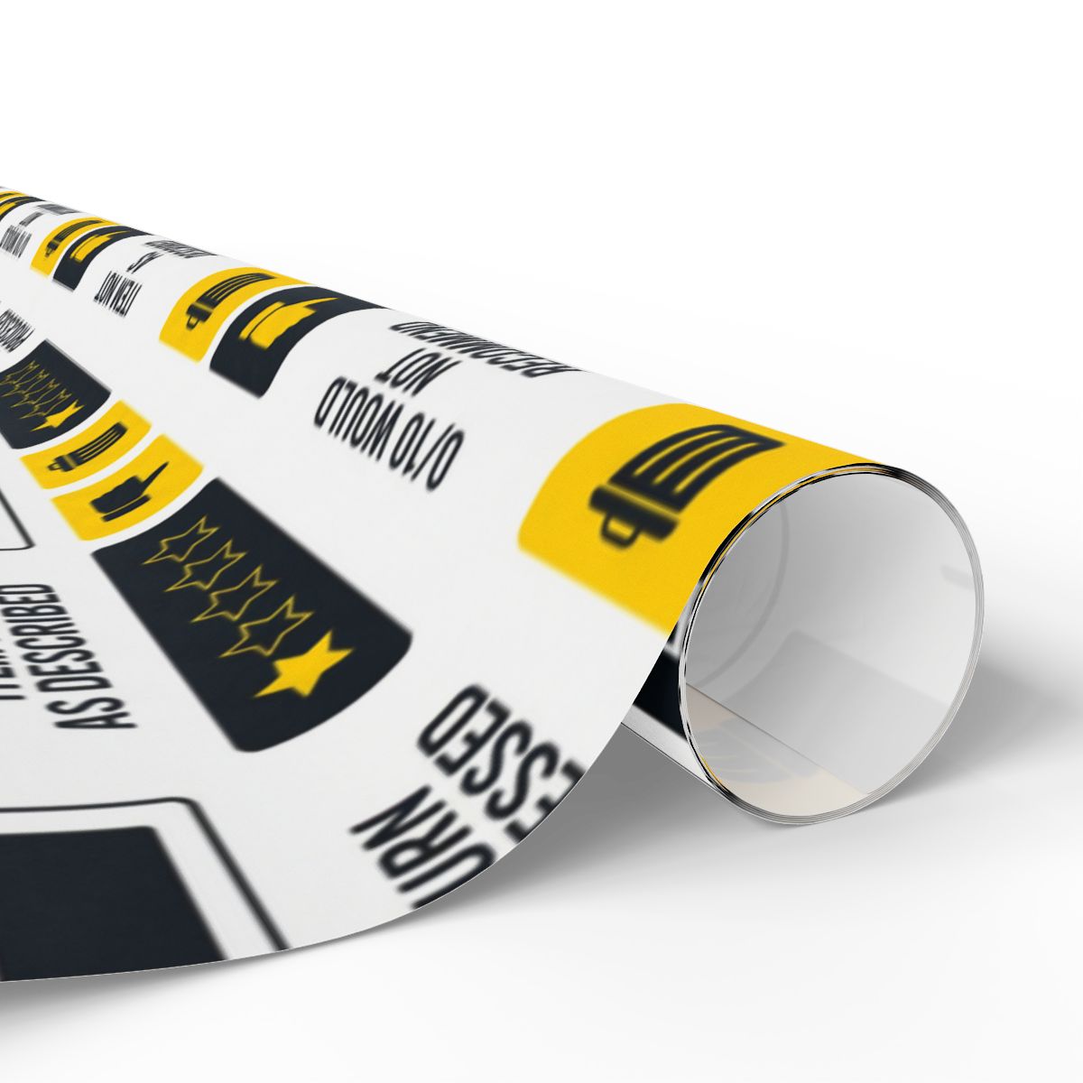 Patterned roll of printed graphics for various uses
