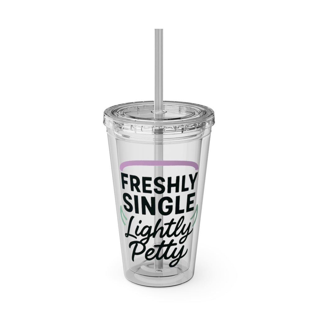 Freshly Single Lightly Petty Travel Tumbler Cup