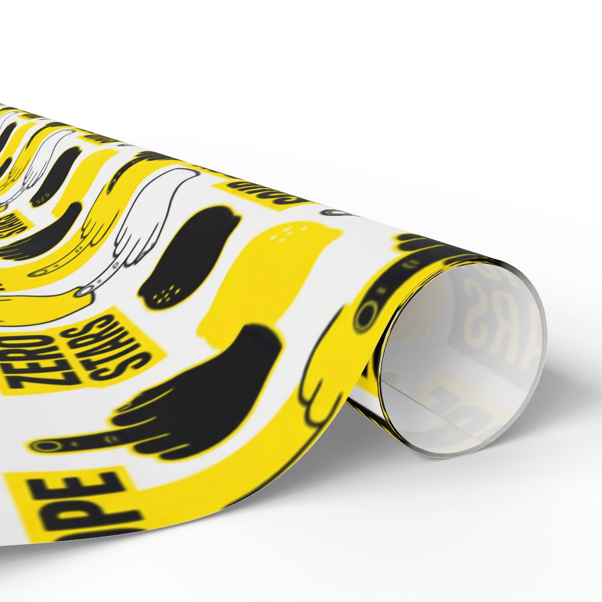 Bold Modern Patterned Zero Stars Wrapping Paper
