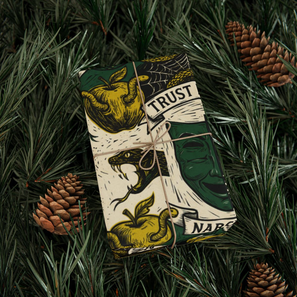 Intricately Designed Trust Narci Gift Wrap for Holidays