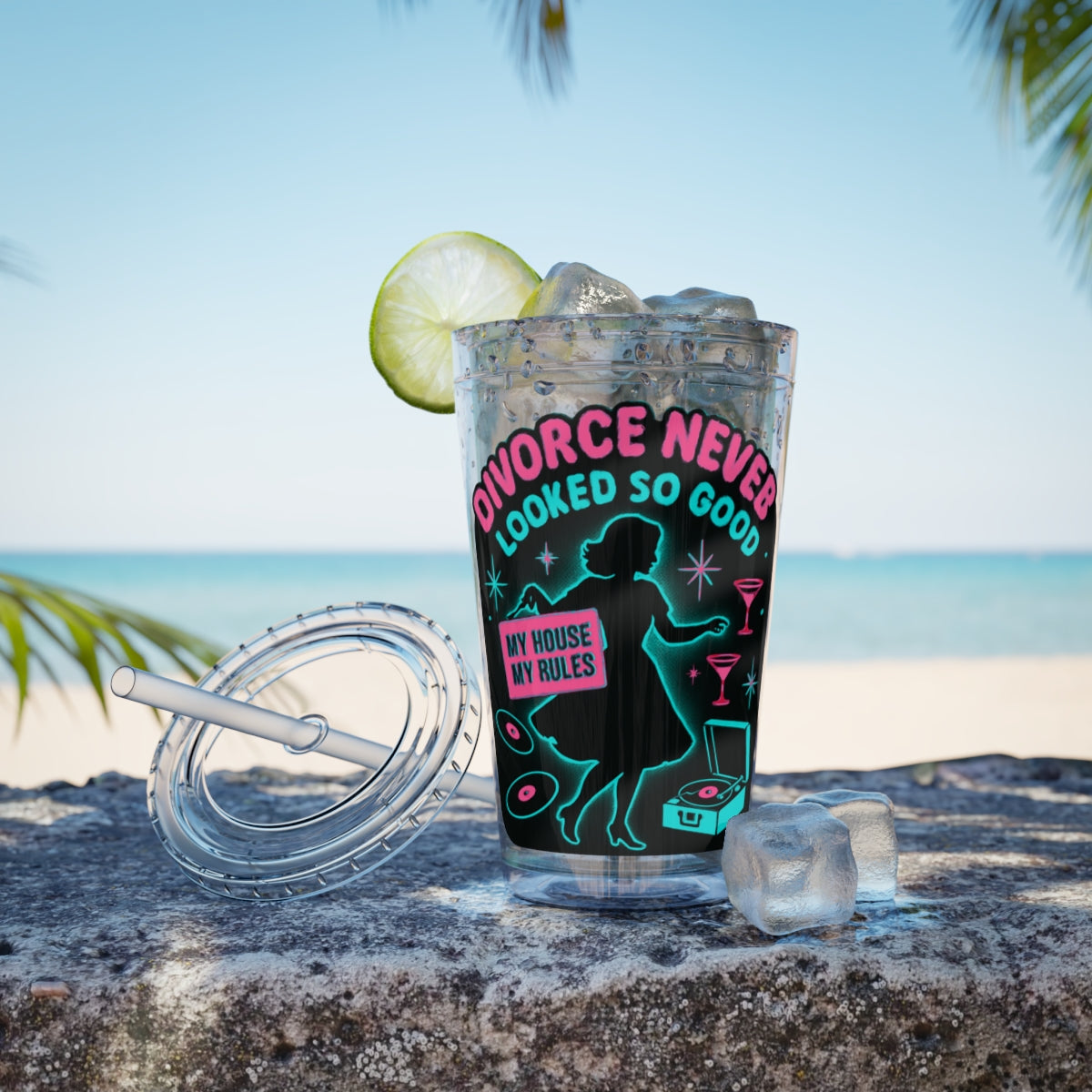 Divorce Never Looked So Good Tumbler Cup Product