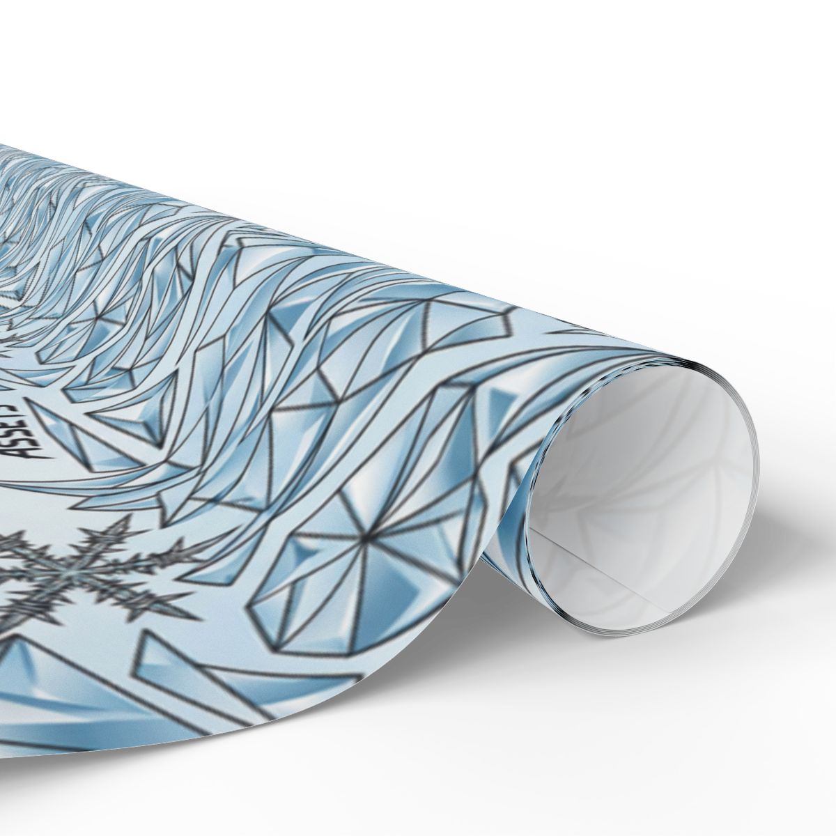 Intricate Geometric Pattern with Snowflakes design