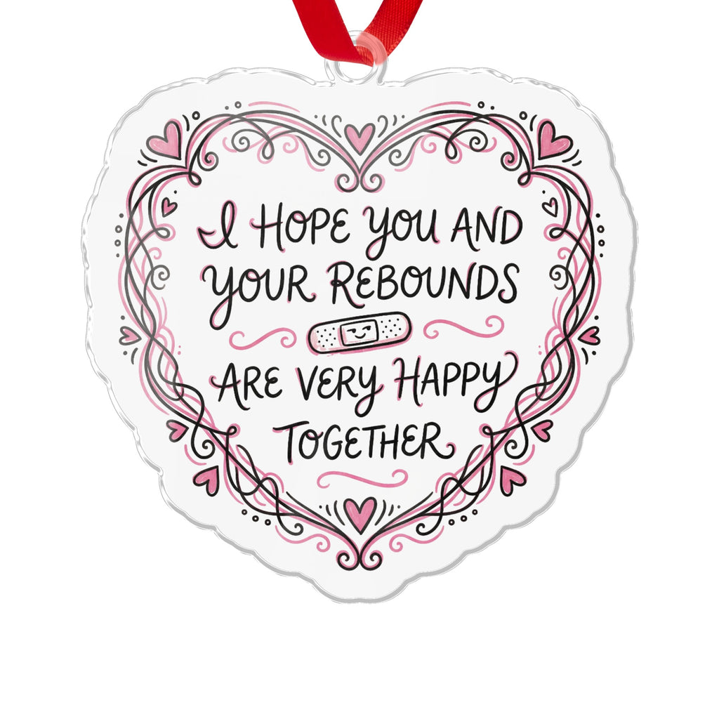 Heart Shaped Ornament with Message Design