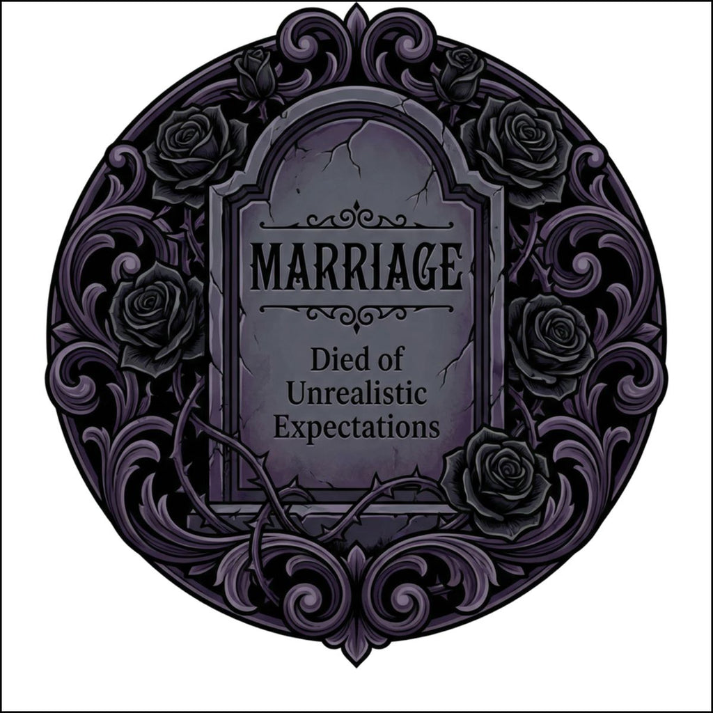 Marriage Expectations Decorative Sign