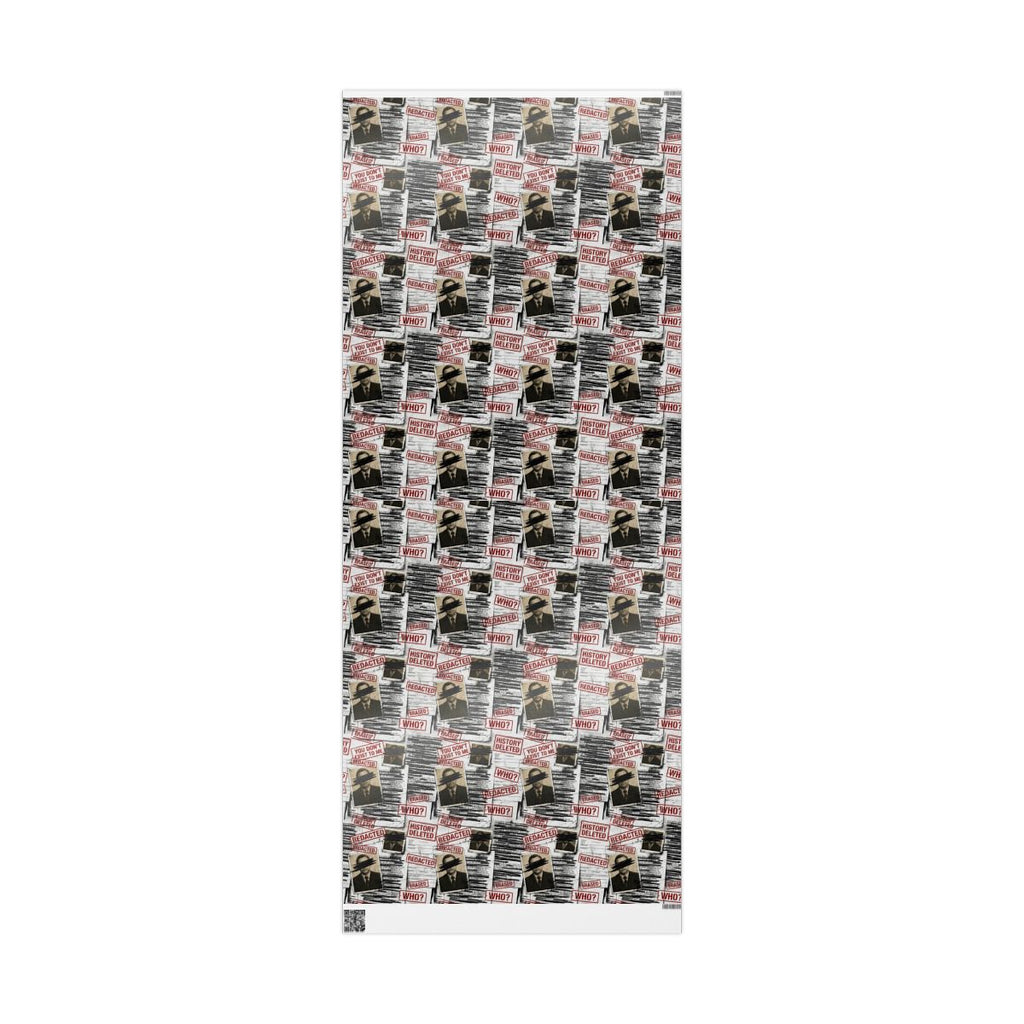 Classic Vintage Poster Design Wrapping Paper Product