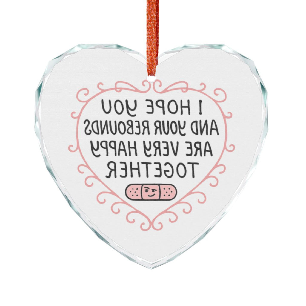 Heart-shaped Get Well Soon Gift with Cute Message