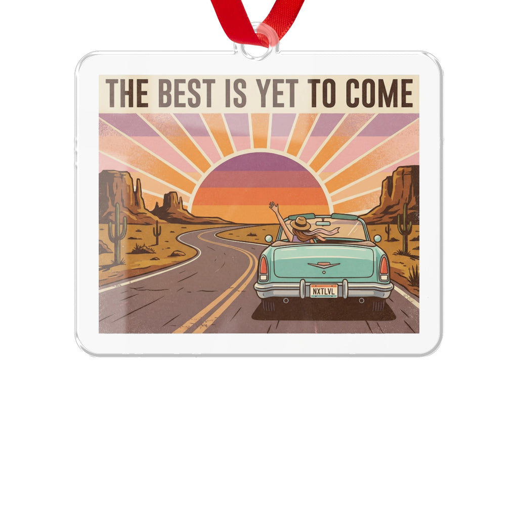 The Best is Yet to Come Retro Car Art decor