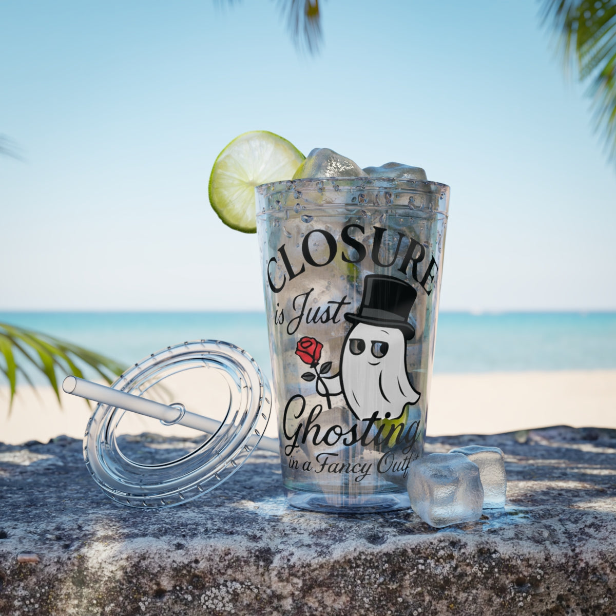 Closure Is Just Ghosting In a Fancy Outfit Tumbler