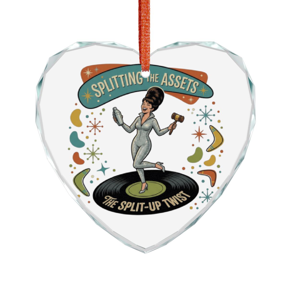 Splitting the Assets The Split-Up Twist Ornament