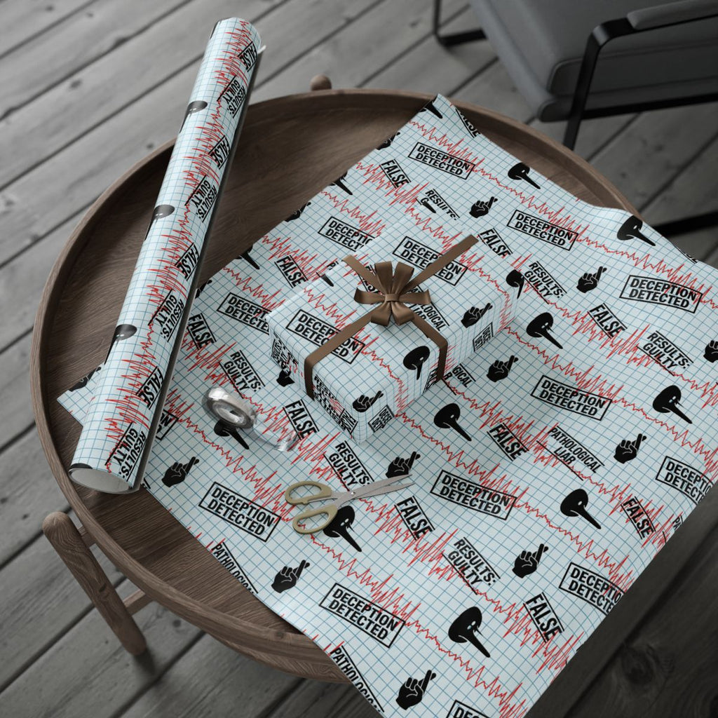 Deception Detected False Wrapping Paper Product