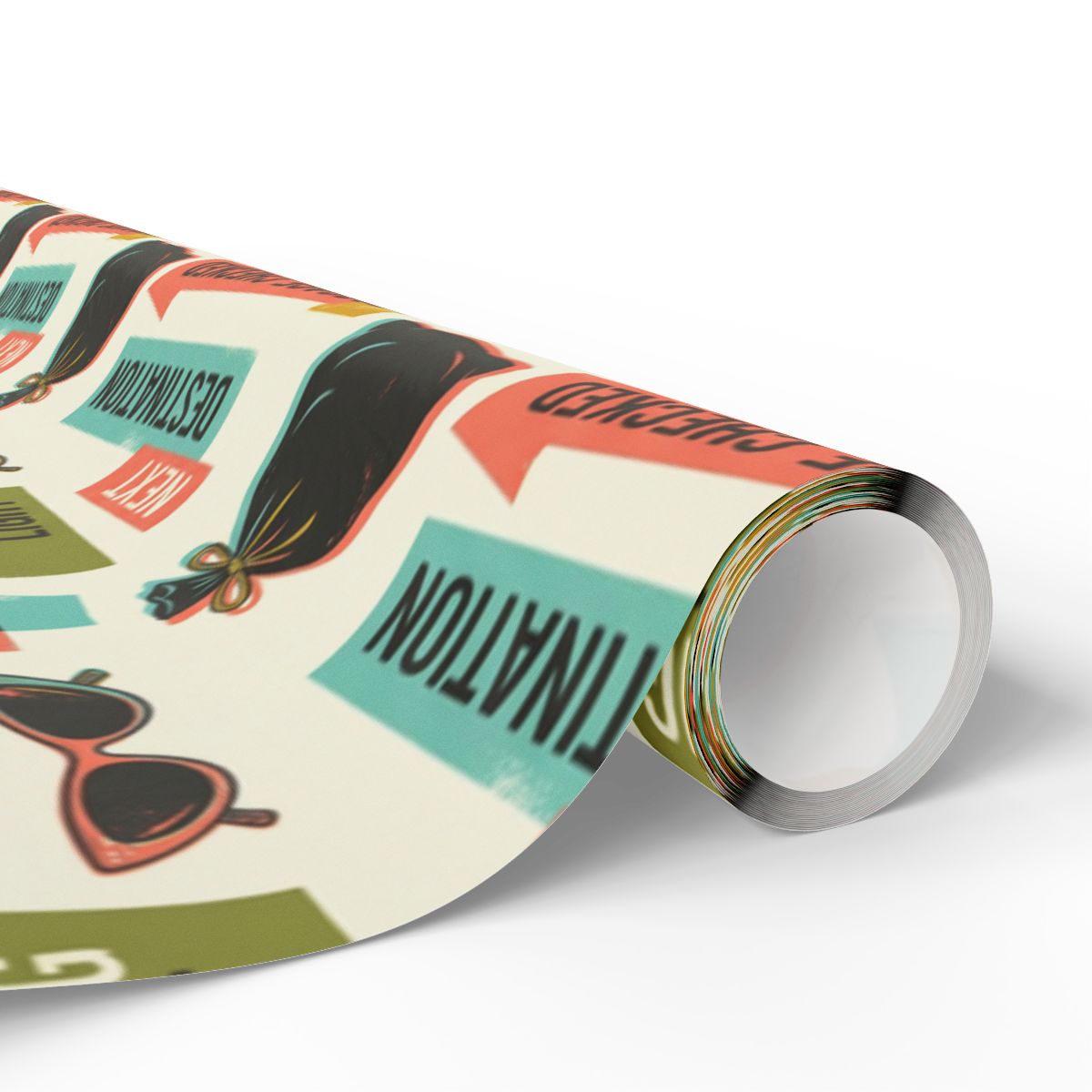 Vintage Style Wrapped Design Poster Print