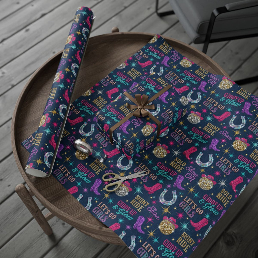 Bright Wild West Gift Wrap for Special Occasions
