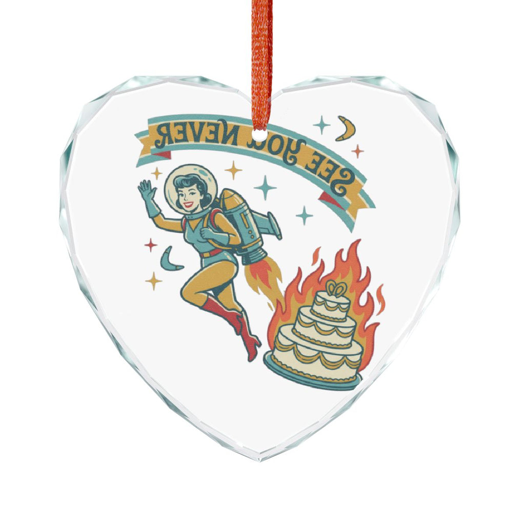 See You Never Astronaut and Cake Ornament