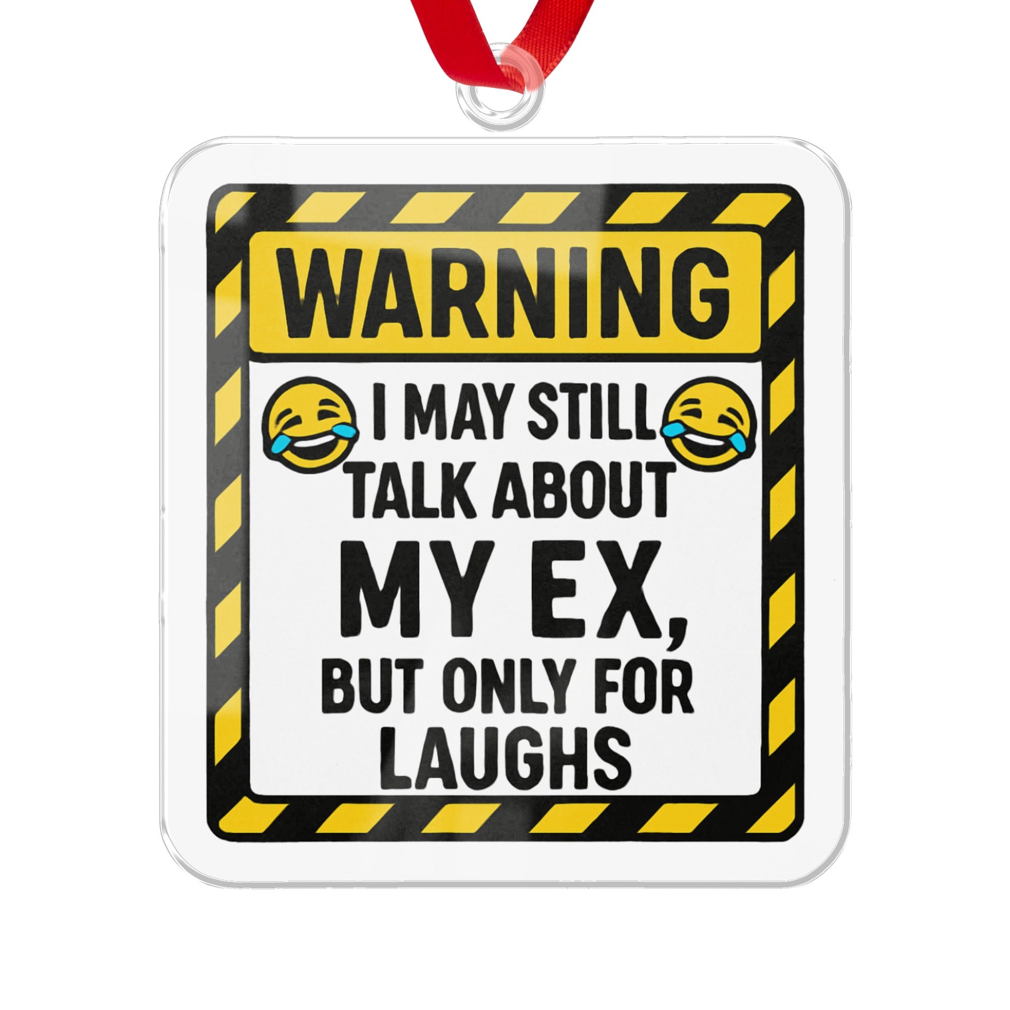 Humorous Warning Sign Novelty Ornament Decor Gift