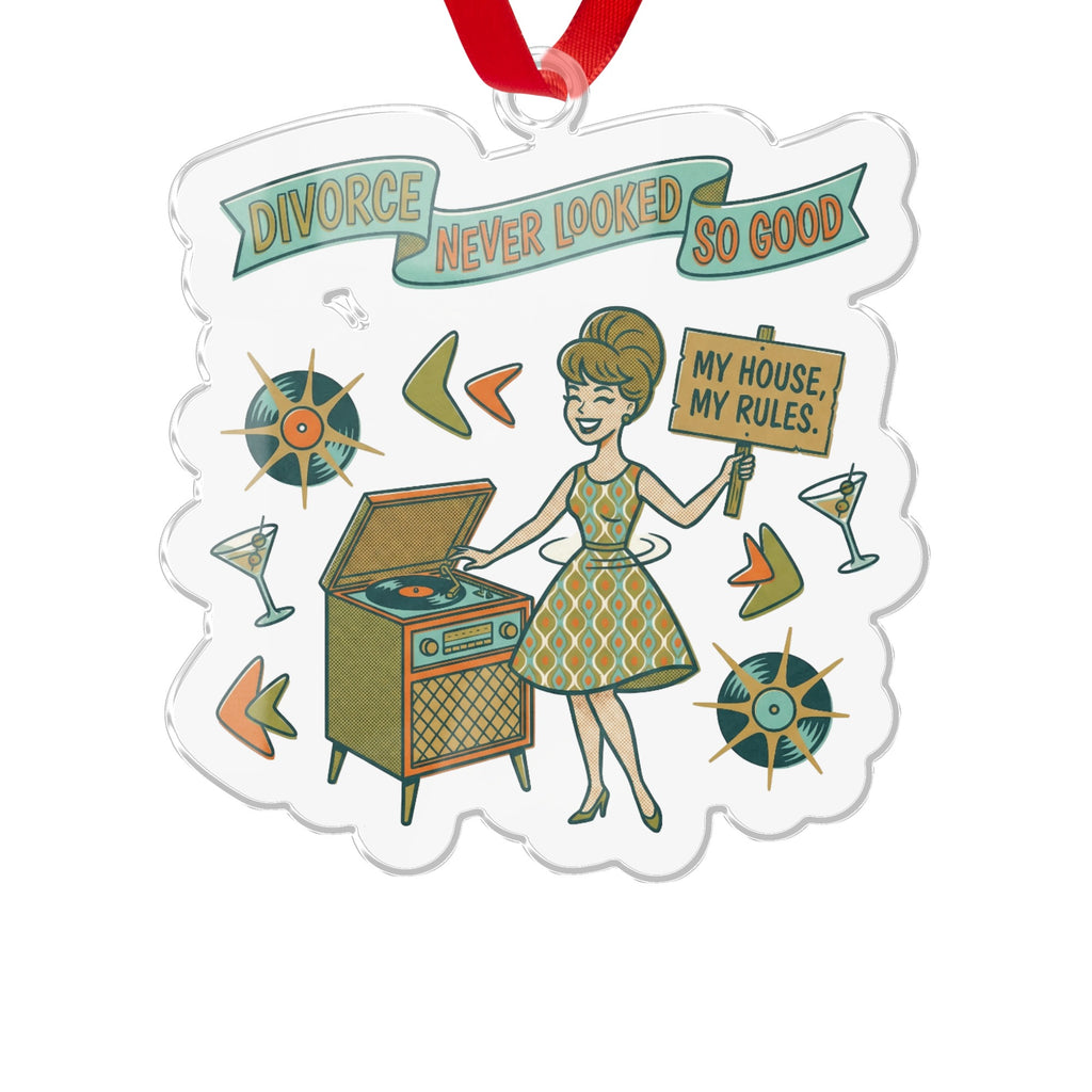 Divorce Never Looked So Good Decorative Ornament
