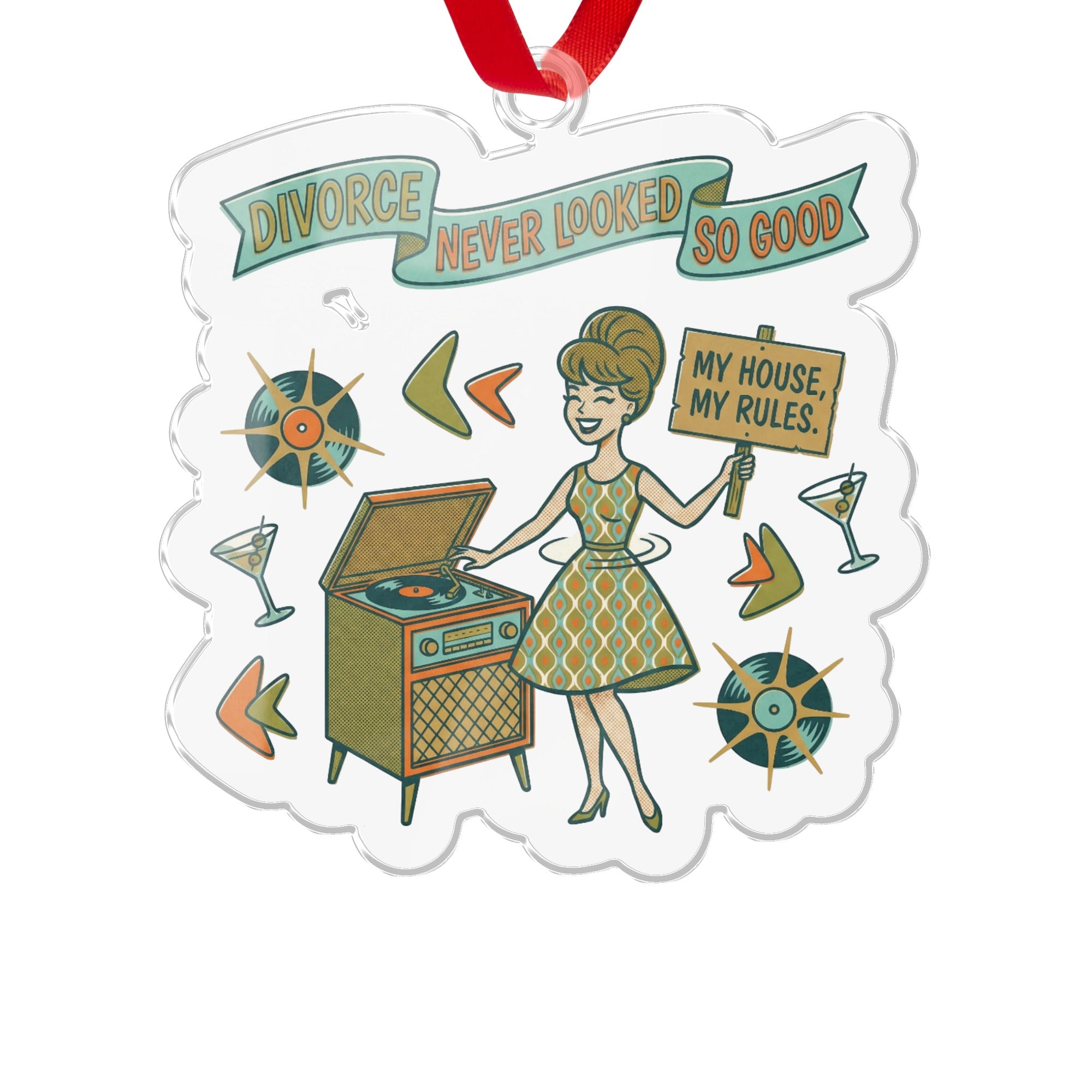 Divorce Never Looked So Good Decorative Ornament